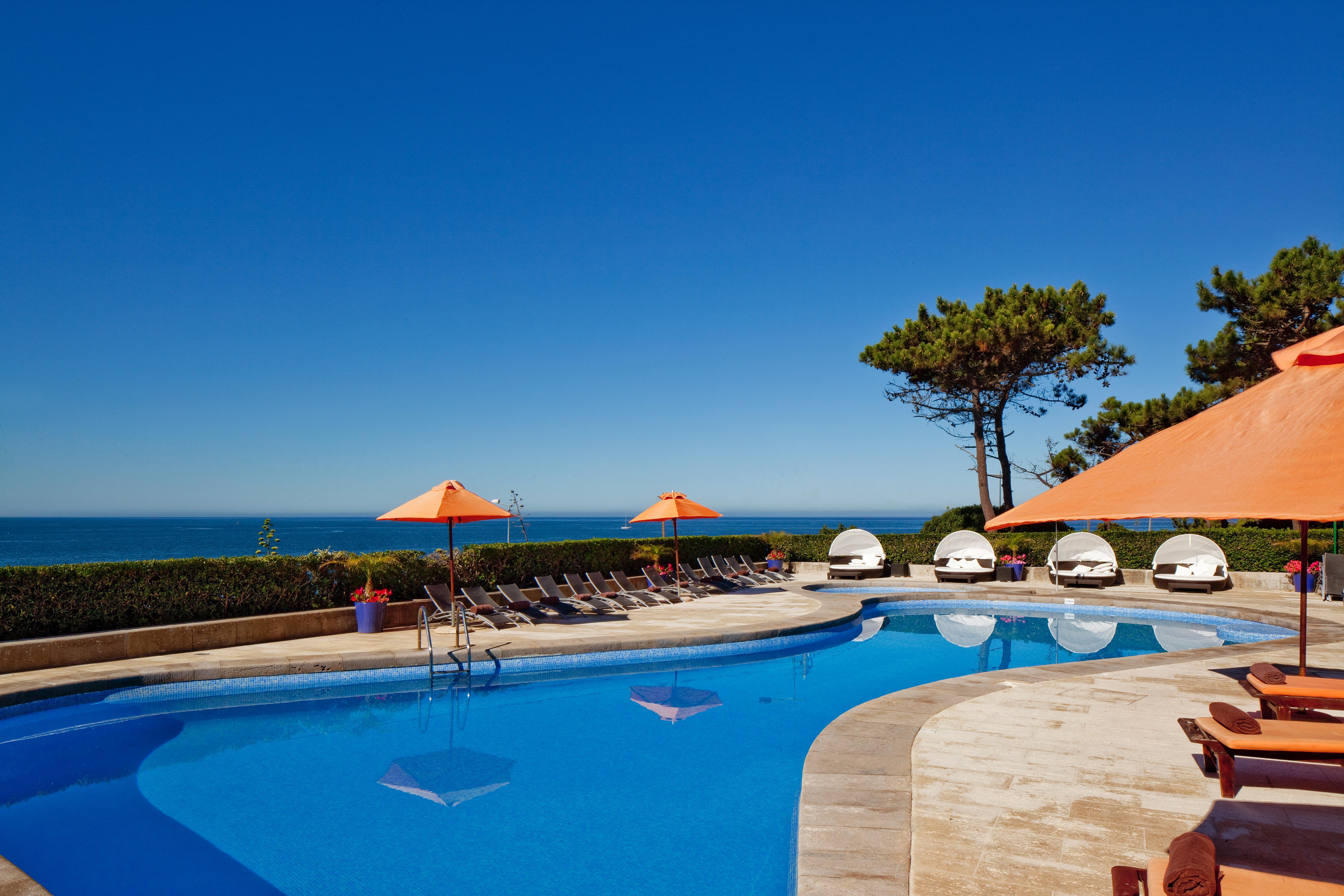 فندق سنهورا دا جويا كاسكايس البوتيكي المظهر الخارجي الصورة The swimming pool at the hotel
